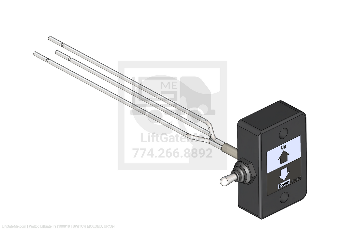 Waltco Liftgate Part Number 91160818 | switch molded, up/dn