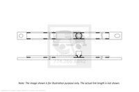Waltco Liftgate Part Number 98820570 | lower link assembly