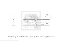 Waltco Liftgate Part Number u40197 | runner assembly