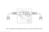 Waltco Liftgate Part Number u68390 | hose hp