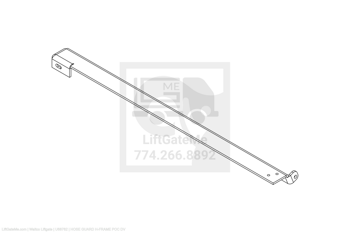Waltco Liftgate Part Number u68762 | hose guard h-frame poc dv