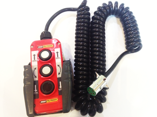 Palfinger 3 button Hand Control P-1203305 WITHOUT plug - Contact us for pricing or replacement number.