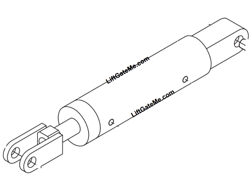 Thieman M16 M20 Liftgate Cylinder - 4299