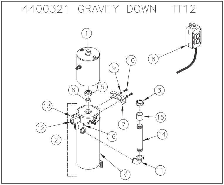 Thieman TT-12 Power Unit - 4400321