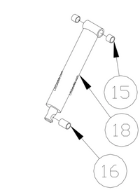 Waltco Liftgate LPF Cylinder - 22580060