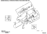 Waltco Liftgate Tuck Under Power Unit for E-25 20295000