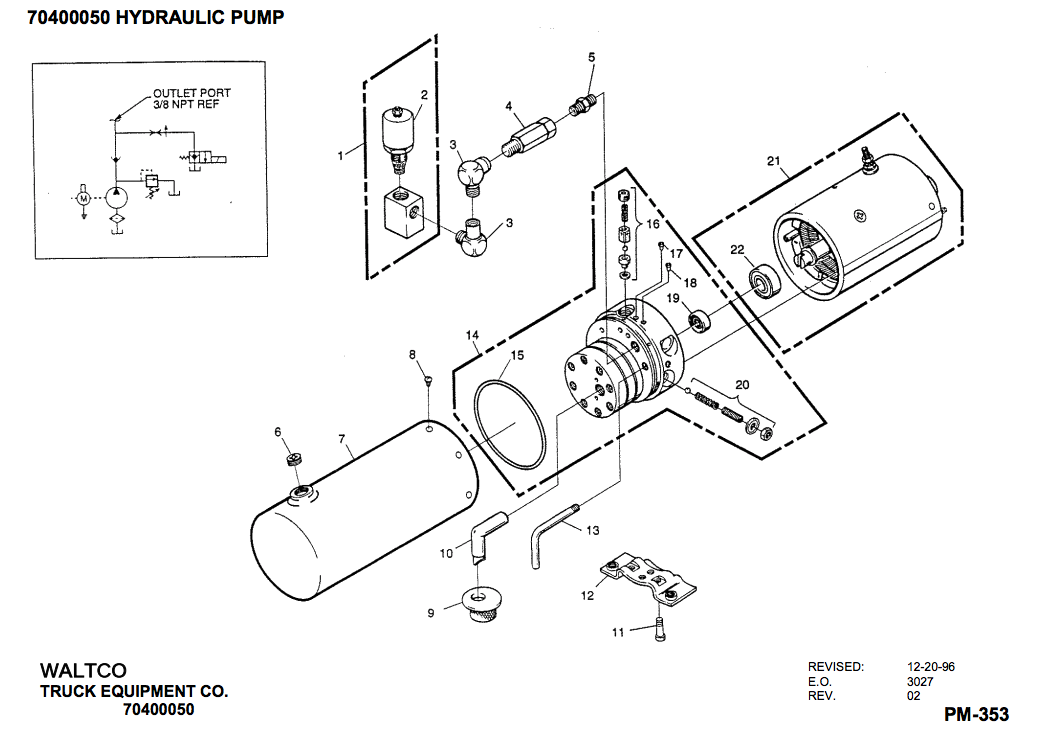Waltco Liftgate 70400050