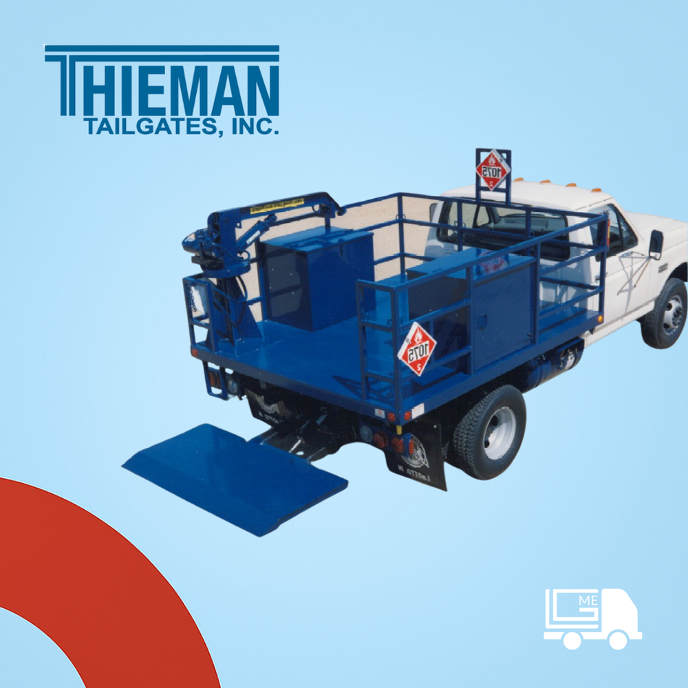 Thieman Cantilever Liftgate TWL Model | Stake and Van bodies