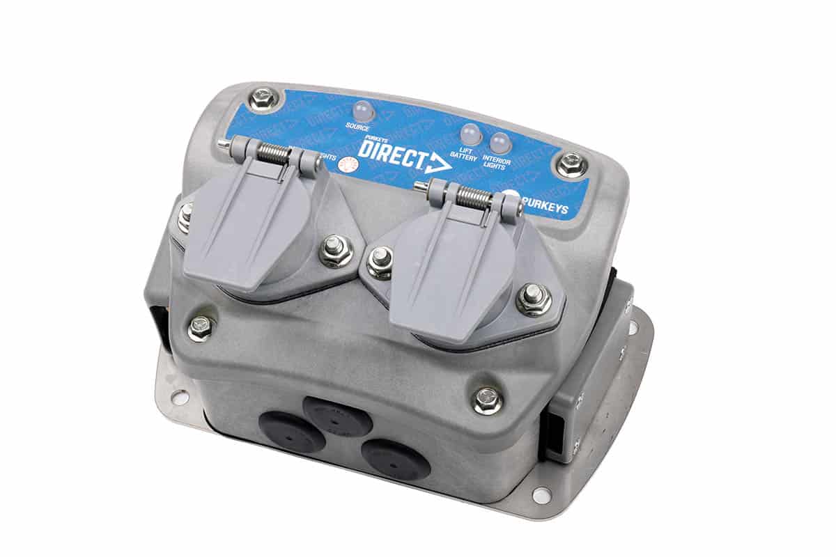 Purkeys Direct™ Nosebox for Liftgate Charging | PN 9102-0004-A-A