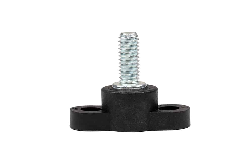 Purkeys image purkeys-tm00020 for TM00020-Terminal_3-8_Junction_Stud_Black.jpg