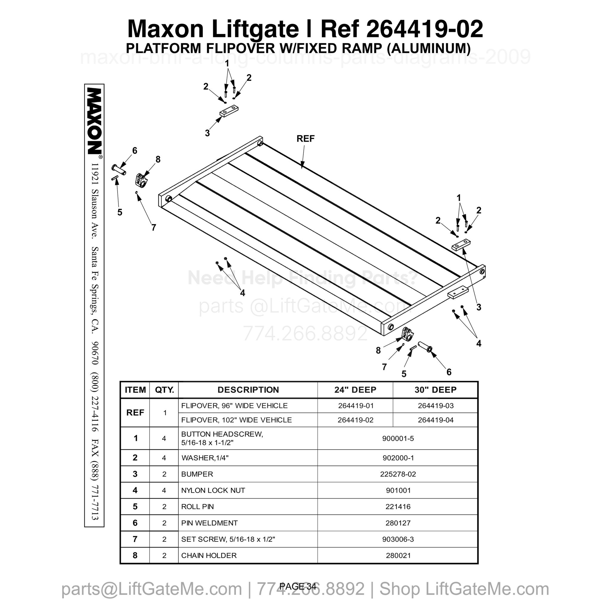 maxon liftgate 12345