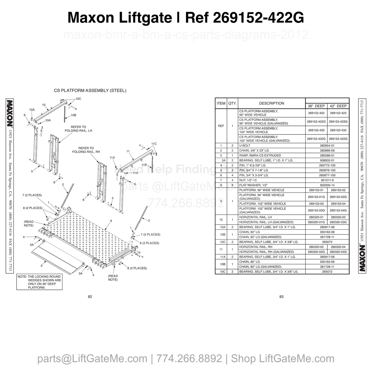maxon liftgate 12345