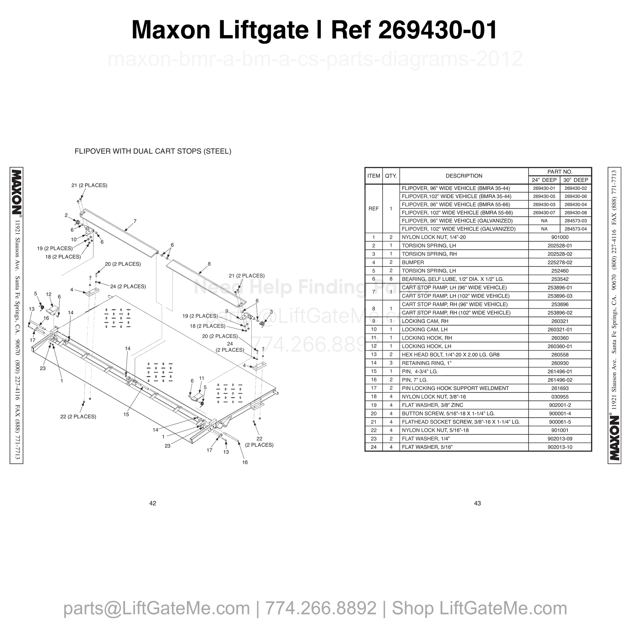 maxon liftgate 12345