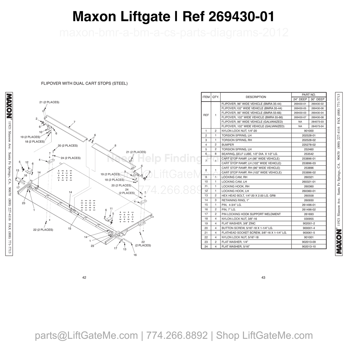 maxon liftgate 12345