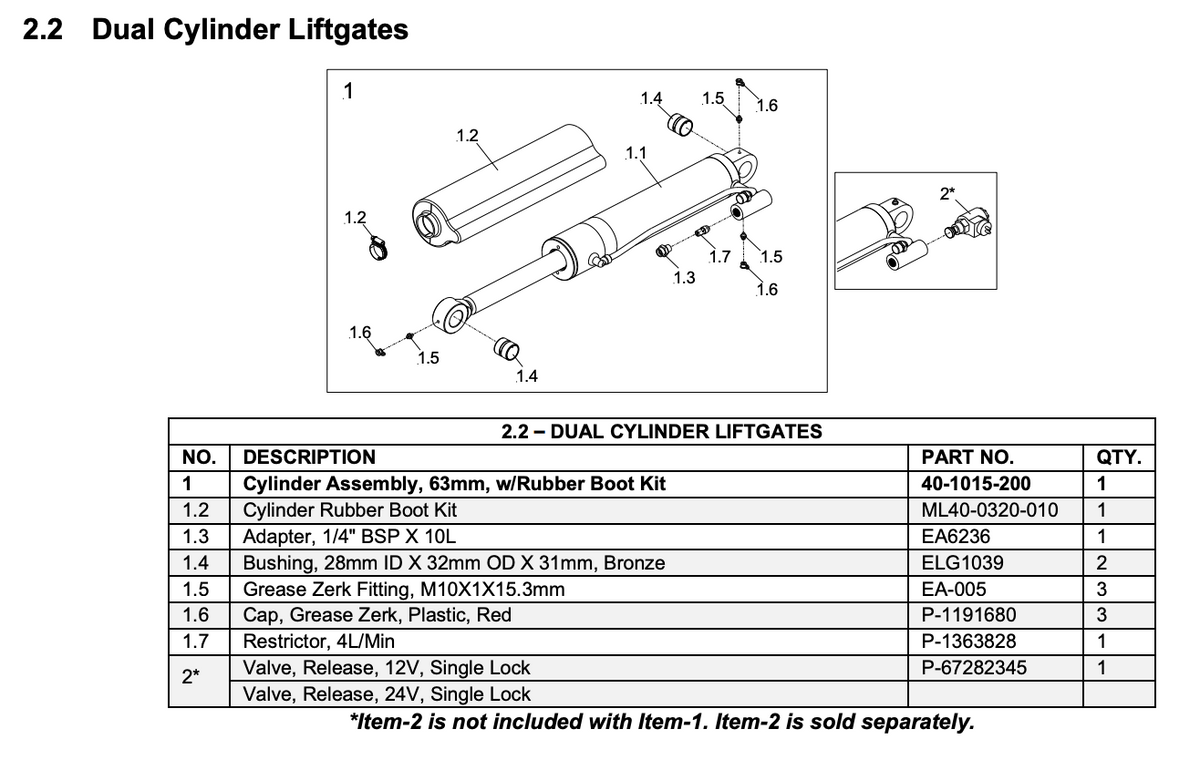 Interlift Palfinger - 40-1015-200