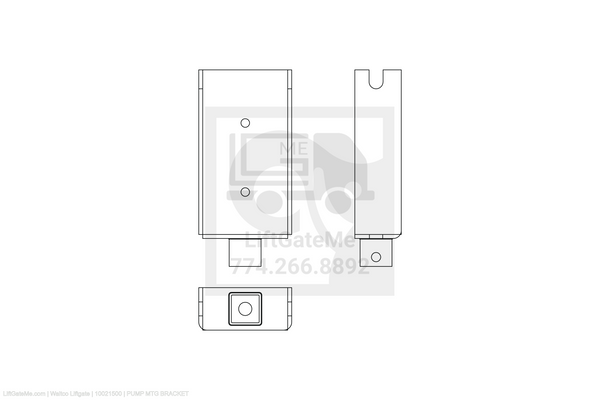 Waltco Liftgate Part Number 10021500 | pump mtg bracket