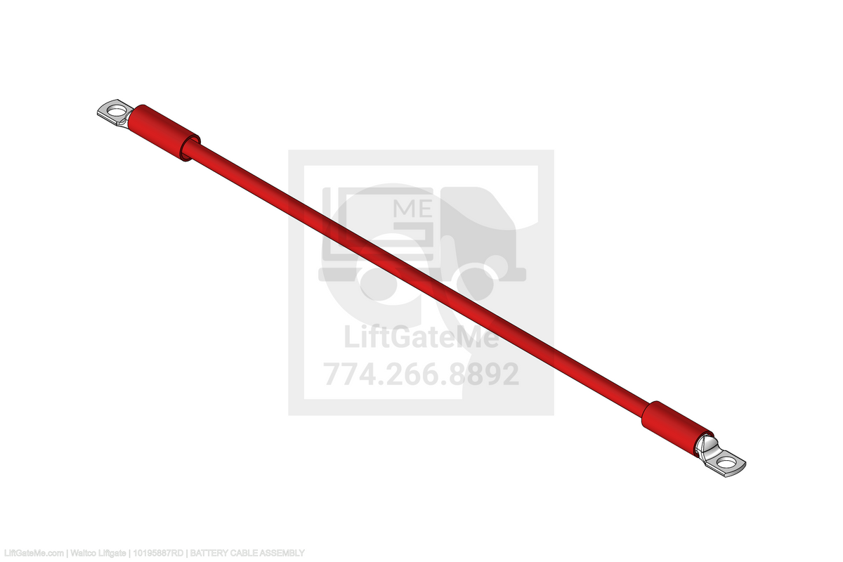Waltco Liftgate Part Number 10195887rd | battery cable assembly
