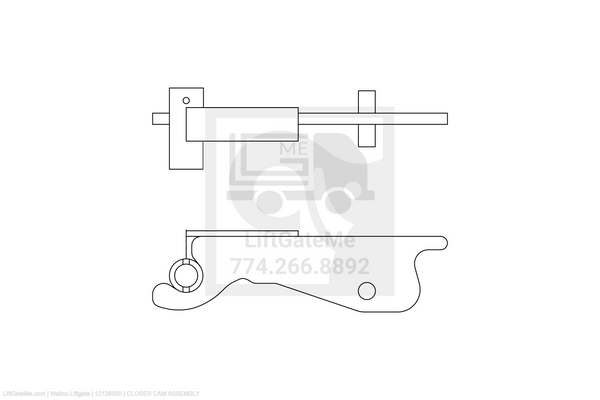 Waltco Liftgate Part Number 12126000 | closer cam assembly