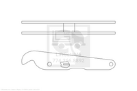 Waltco Liftgate Part Number 12129500 | main link assy