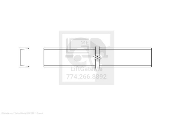 This is an image for a Waltco liftgate Channel