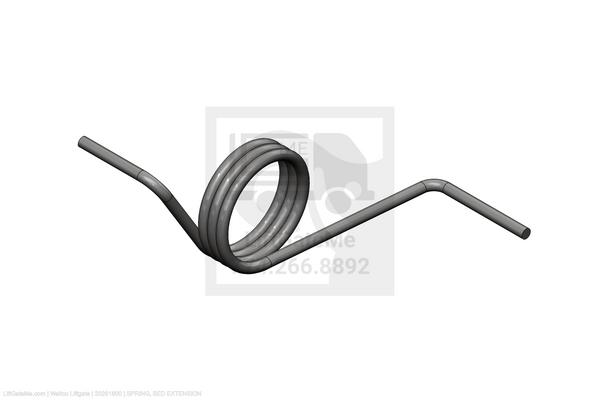 Waltco Liftgate Part Number 20261800 | spring, bed extension