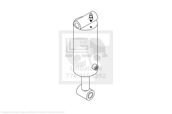Waltco Liftgate Part Number 20280022 | hydraulic cylinder assembly