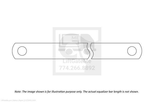 Waltco Liftgate Part Number 21270400 | bar
