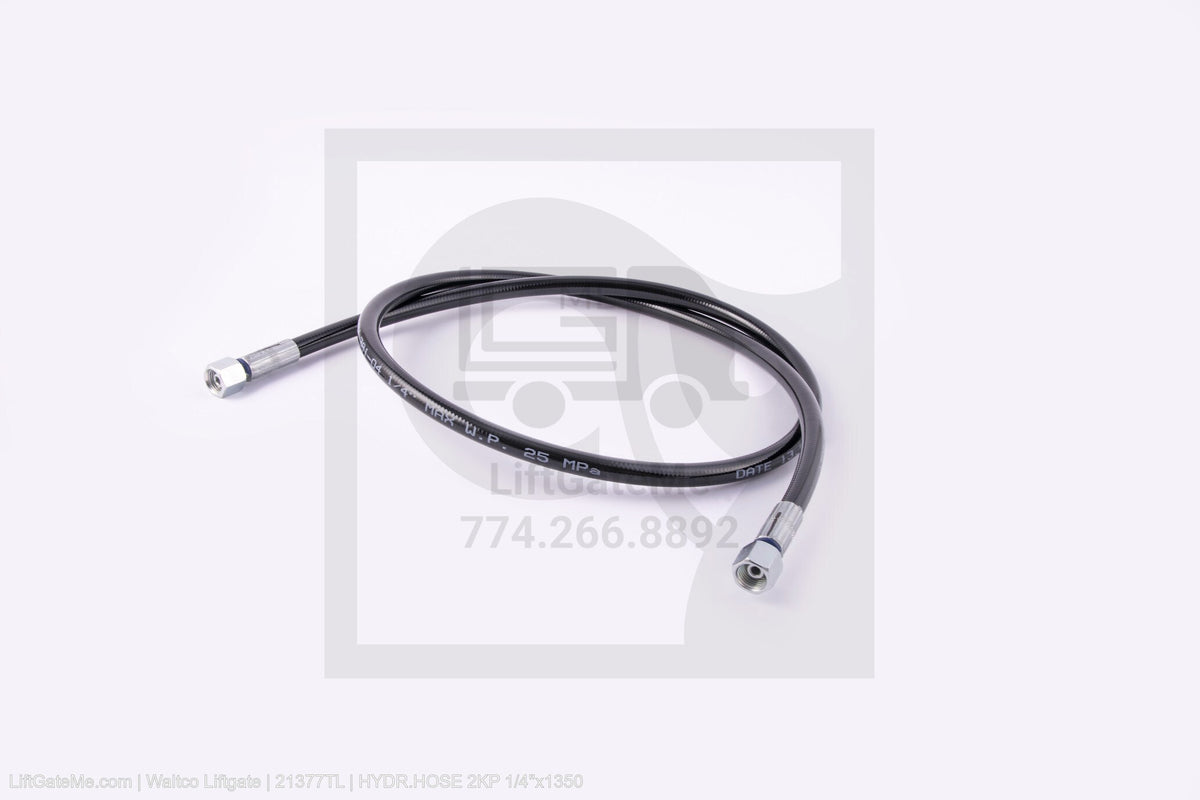 Waltco Liftgate Part Number 21377tl | hydr.hose 2kp 1/4"x1350