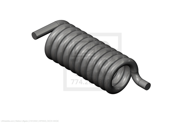 Waltco Liftgate Part Number 21612002 | spring, deck hinge