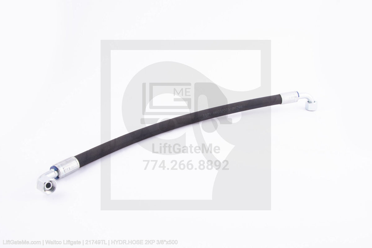 Waltco Liftgate Part Number 21749tl | hydr.hose 2kp 3/8"x500
