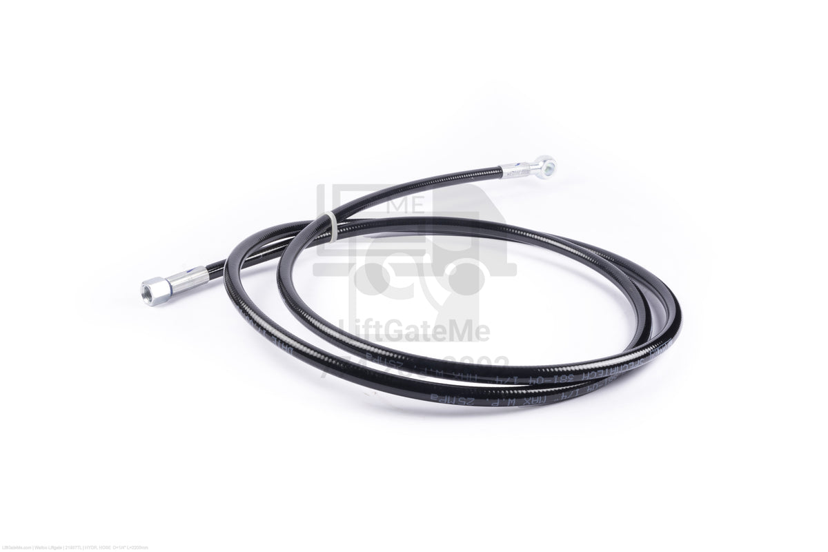 Waltco Liftgate Part Number 21937tl | hydr. hose  d=1/4" l=2200mm