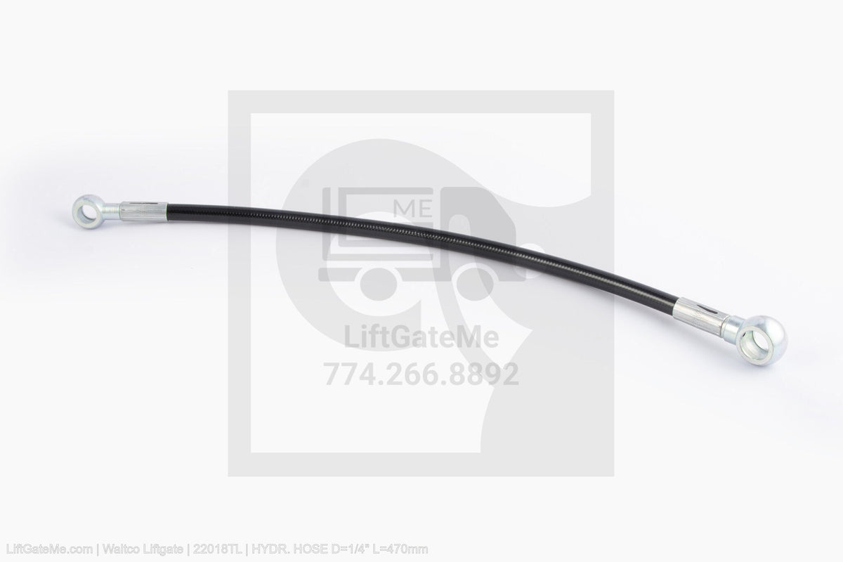 Waltco Liftgate Part Number 22018tl | hydr. hose d=1/4" l=470mm