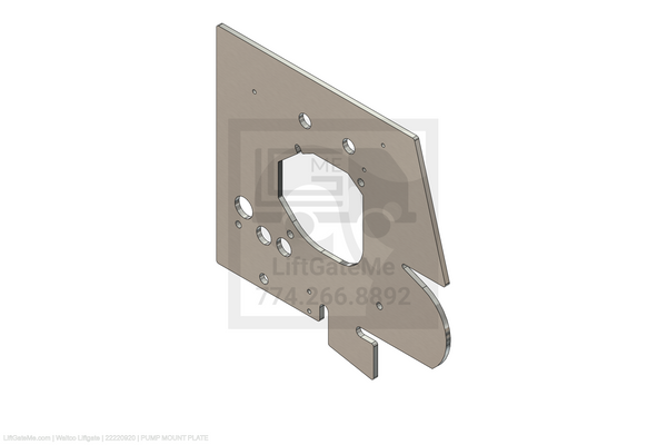 Waltco Liftgate Part Number 22220920 | pump mount plate