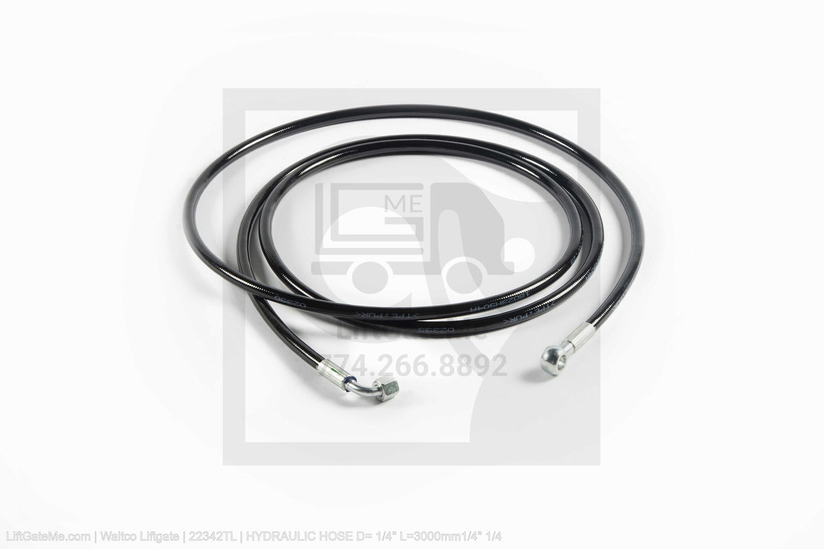 Waltco Liftgate Part Number 22342tl | hydraulic hose d= 1/4" l=3000mm1/4" 1/4