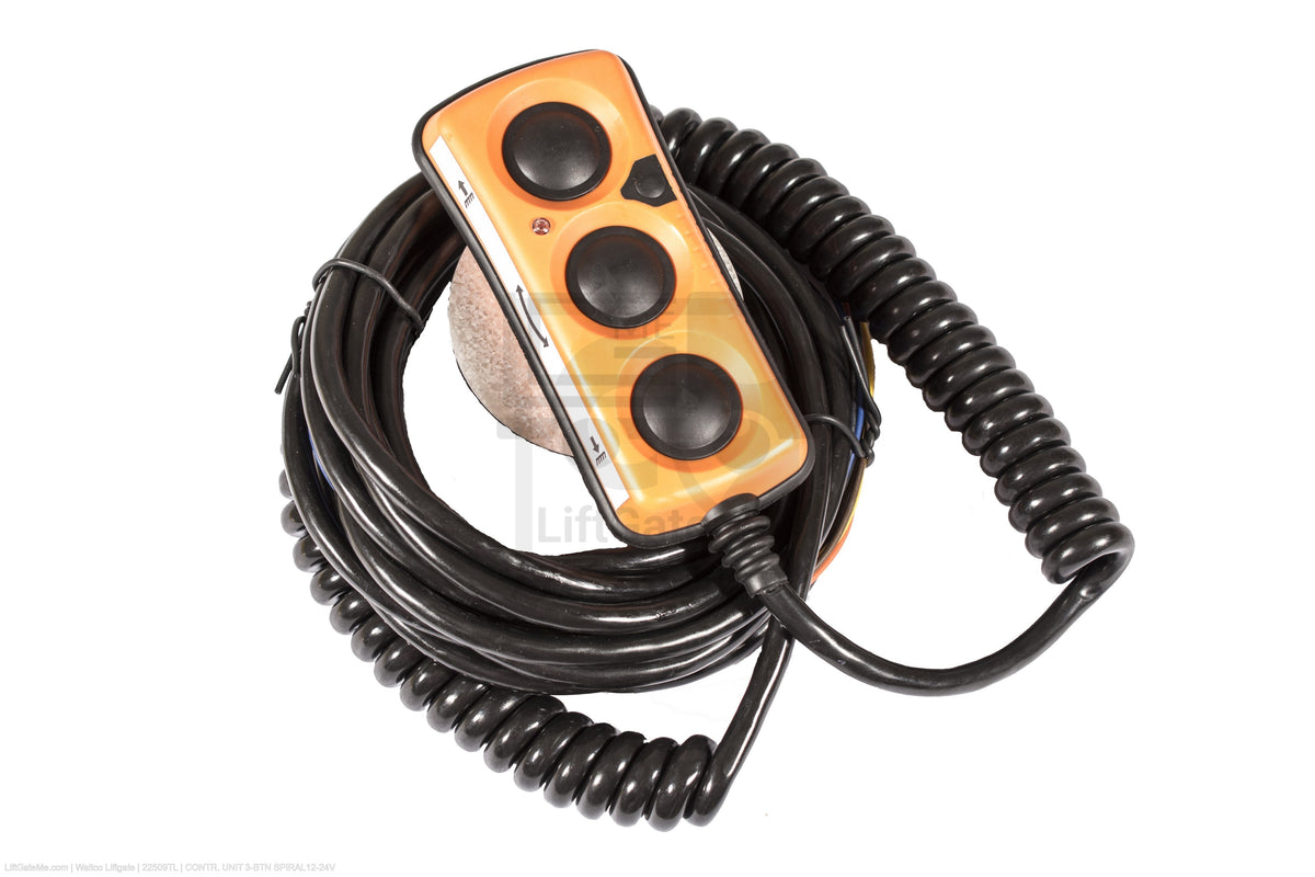 Waltco Liftgate Part Number 22509tl | contr. unit 3-btn spiral12-24v