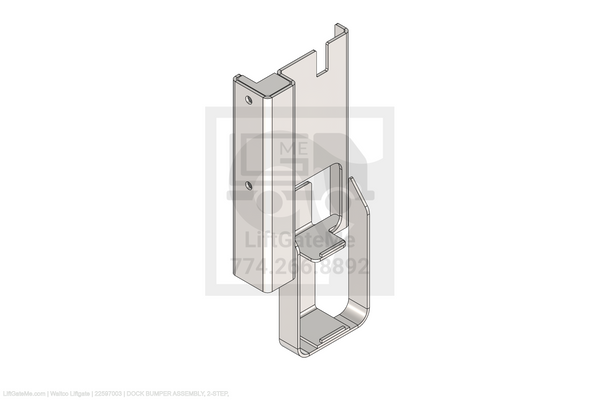 Waltco Liftgate Part Number 22597003 | dock bumper assembly, 2-step,