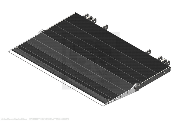 Waltco Liftgate Part Number 22710001gv | hlf-40/50 platform 60x84c/s