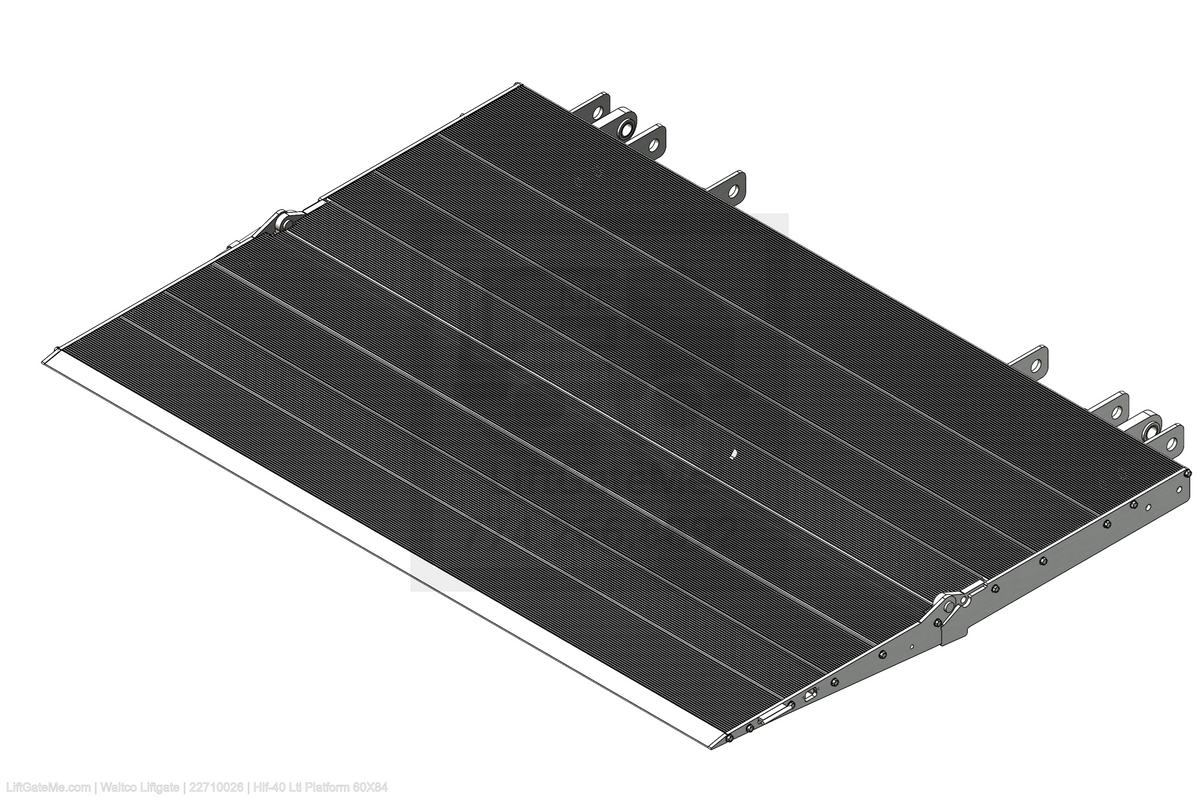 This is an image for a Waltco liftgate Hlf-40 Ltl Platform 60X84