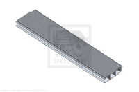 This is an image for a Waltco liftgate Alum Ext, Ctr, 2.0 X 6.0 X