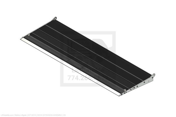 Waltco Liftgate Part Number 22713015 | deck extension assembly, cs