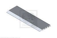 Waltco Liftgate Part Number 22713601 | alum ext, wedge, 2.0 x 9.5 x