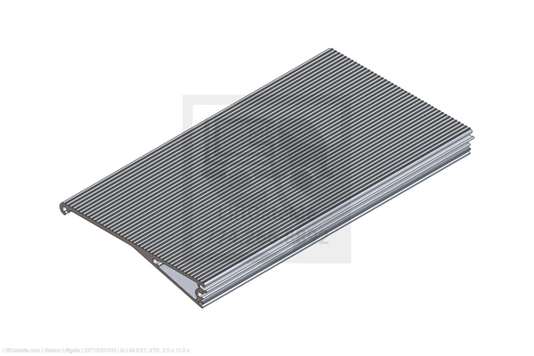 Waltco Liftgate Part Number 22715201kn | alum ext, str, 2.0 x 11.0 x