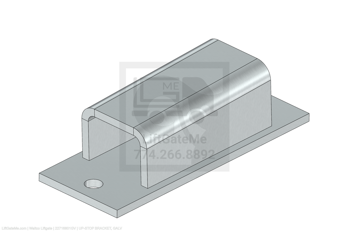Waltco Liftgate Part Number 22716801gv | up-stop bracket, galv