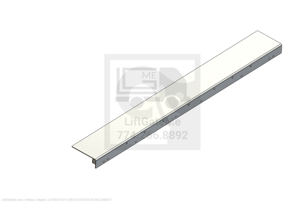 Waltco Liftgate Part Number 22760015gv | bed extension weldment