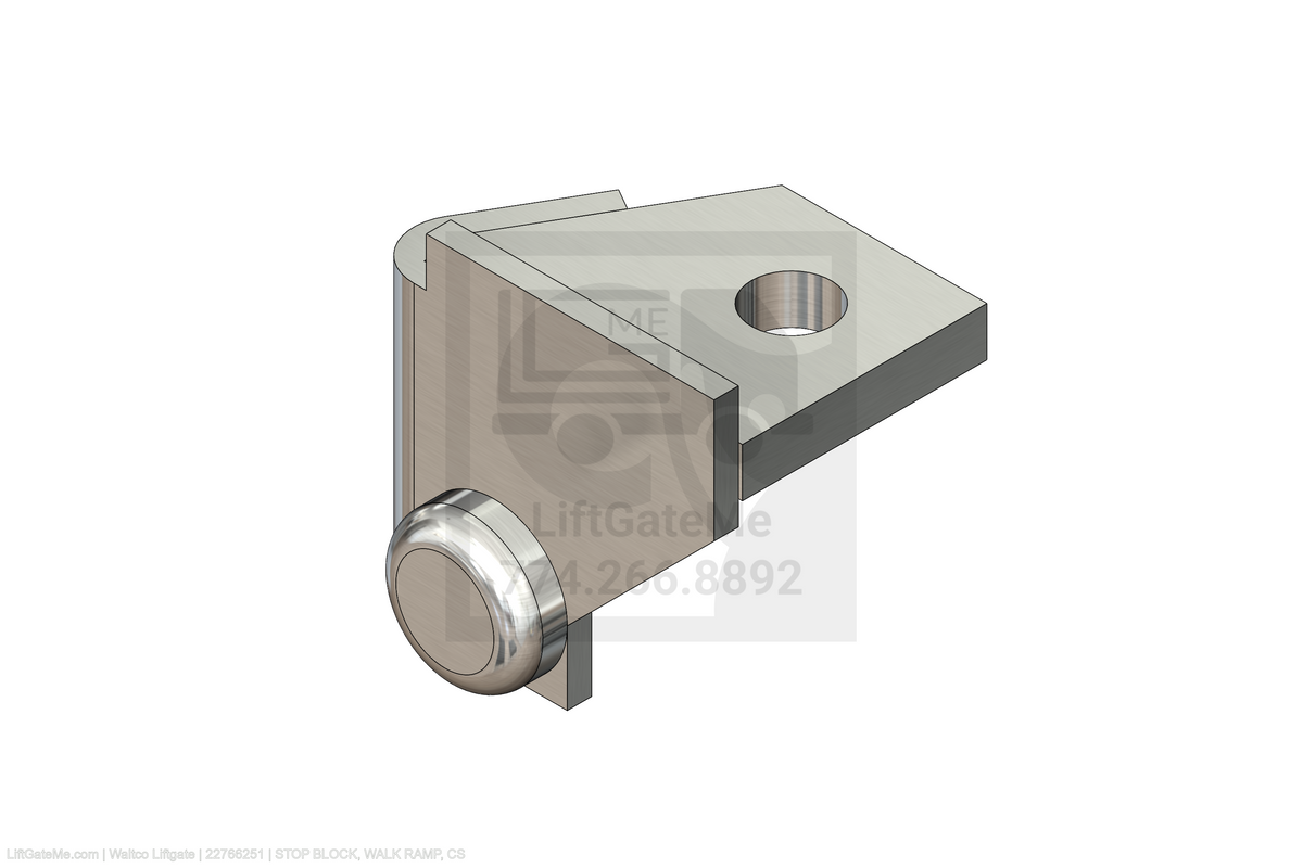 Waltco Liftgate Part Number 22766251 | stop block, walk ramp, cs