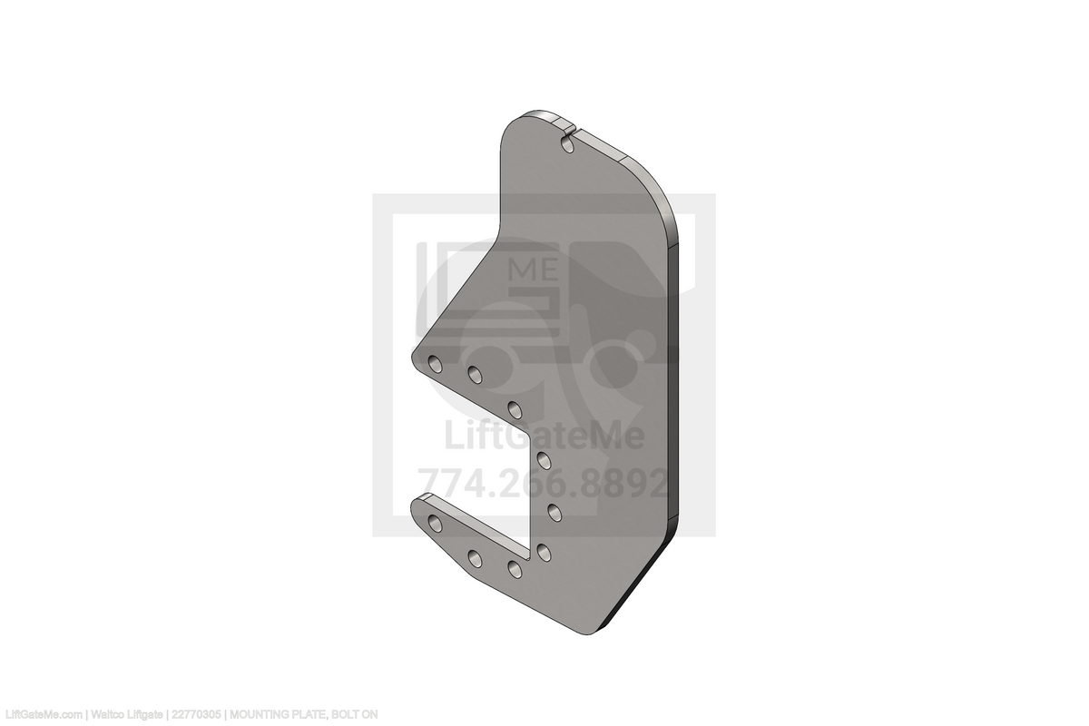 Waltco Liftgate Part Number 22770305 | mounting plate, bolt on