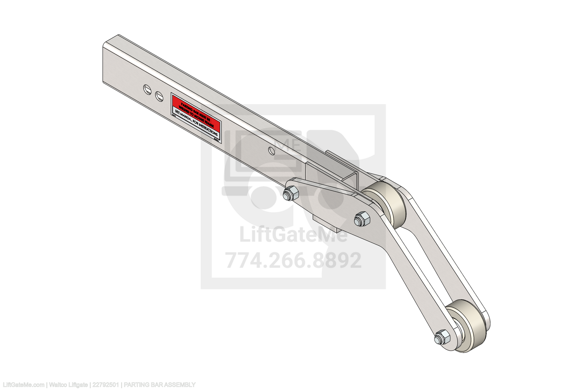 Waltco Liftgate Part Number 22792501 | parting bar assembly