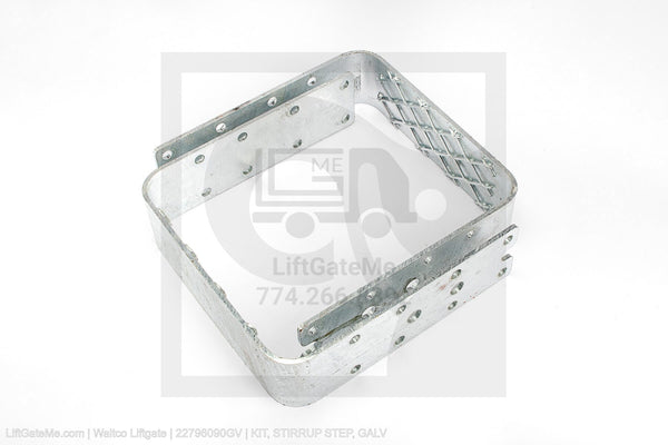 Waltco Liftgate Part Number 22796090gv | kit, stirrup step, galv