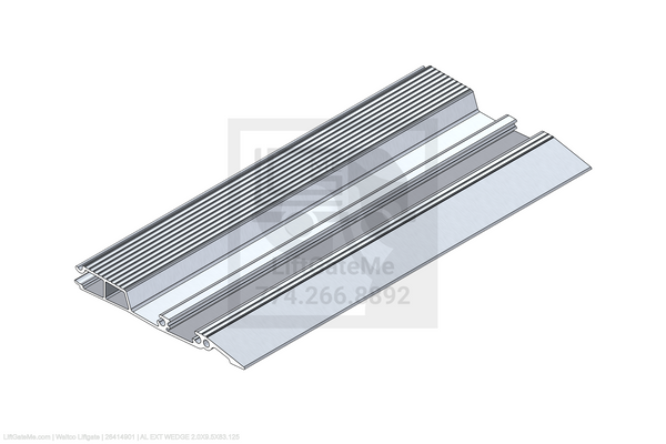 Waltco Liftgate Part Number 26414901 | al ext wedge 2.0x9.5x83.125