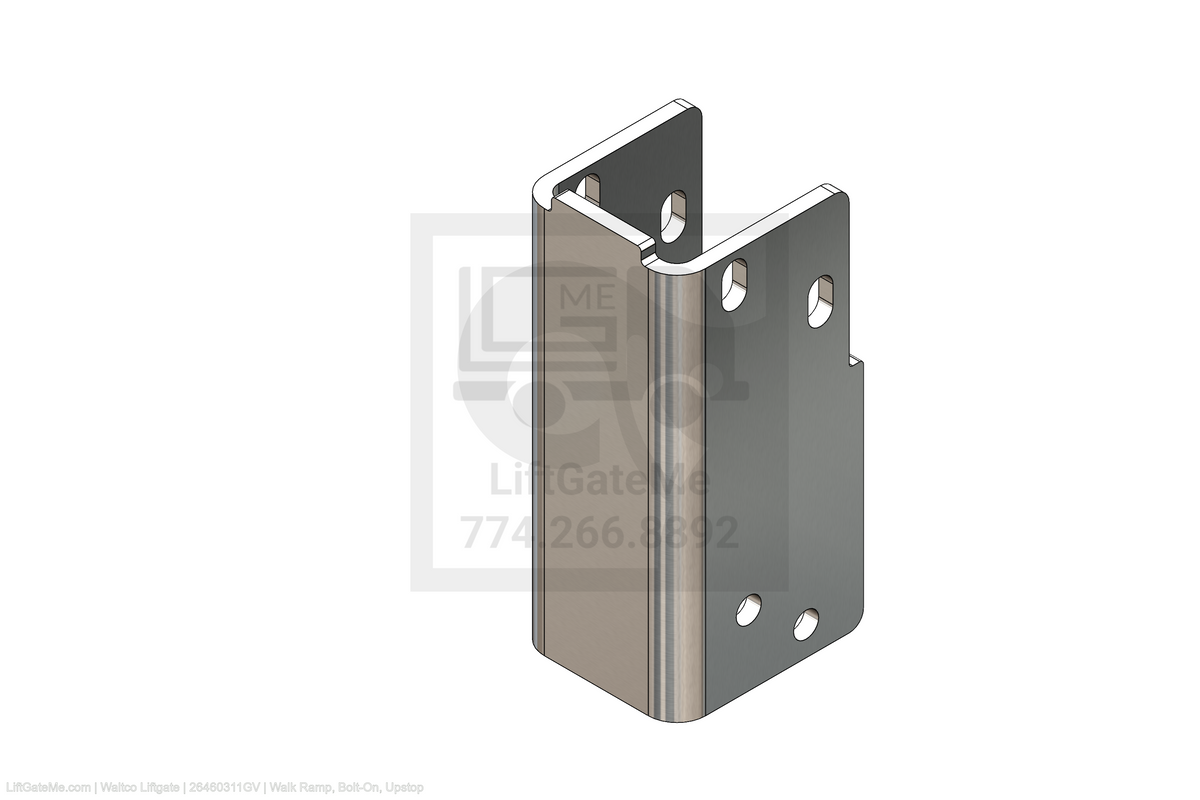 This is an image for a Waltco liftgate Walk Ramp, Bolt-On, Upstop